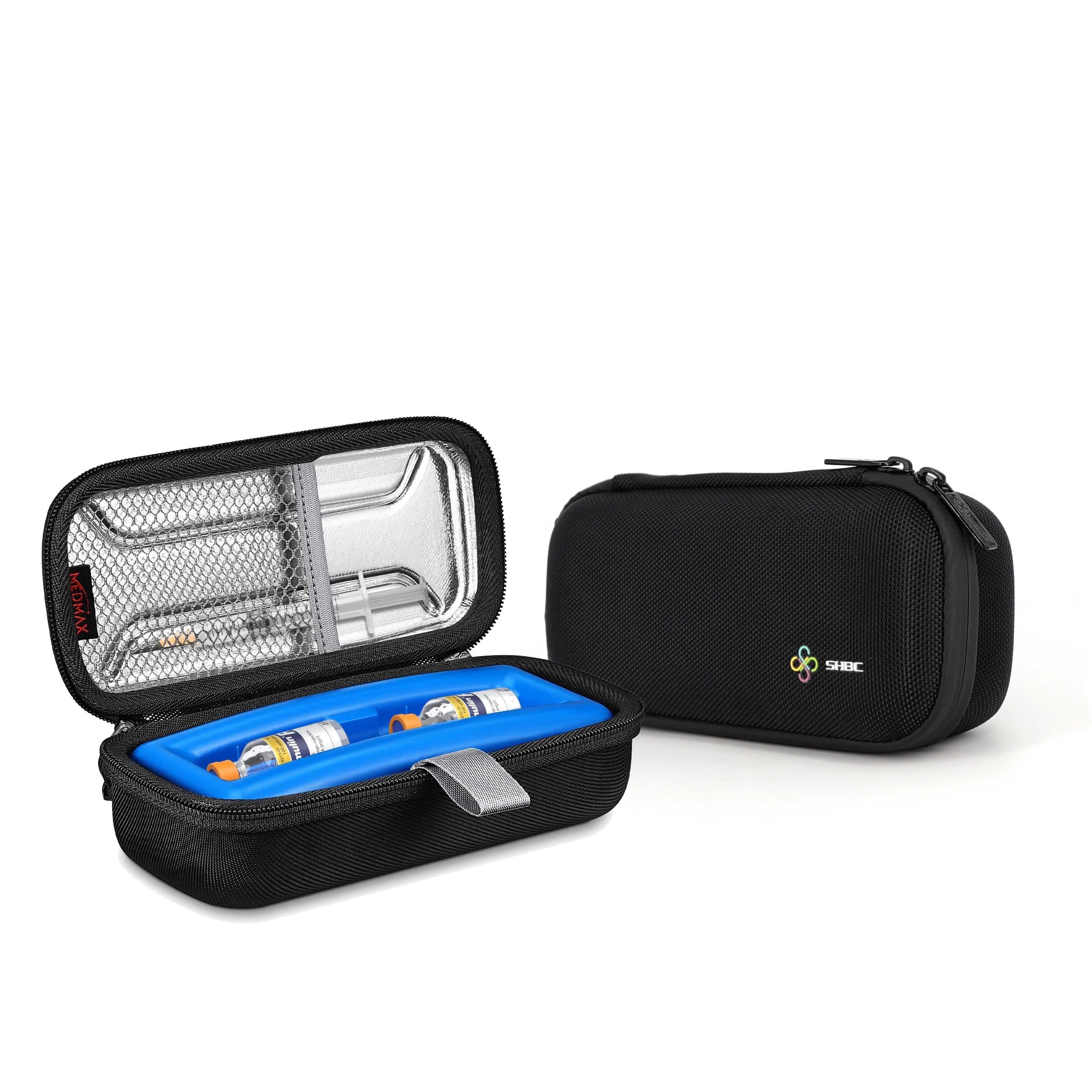 Manufacturer EVA Portable Diabetic Kit Travel Bag Organizer Syringe Case Box, Insulin Cooler Carry Case for Insulin Pen