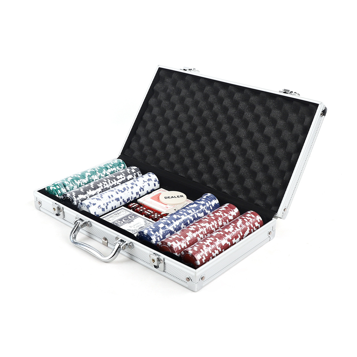 Custom Storage Chips Box Container Las Vegas Casino 300/500/1000 Aluminum Poker Chips Case