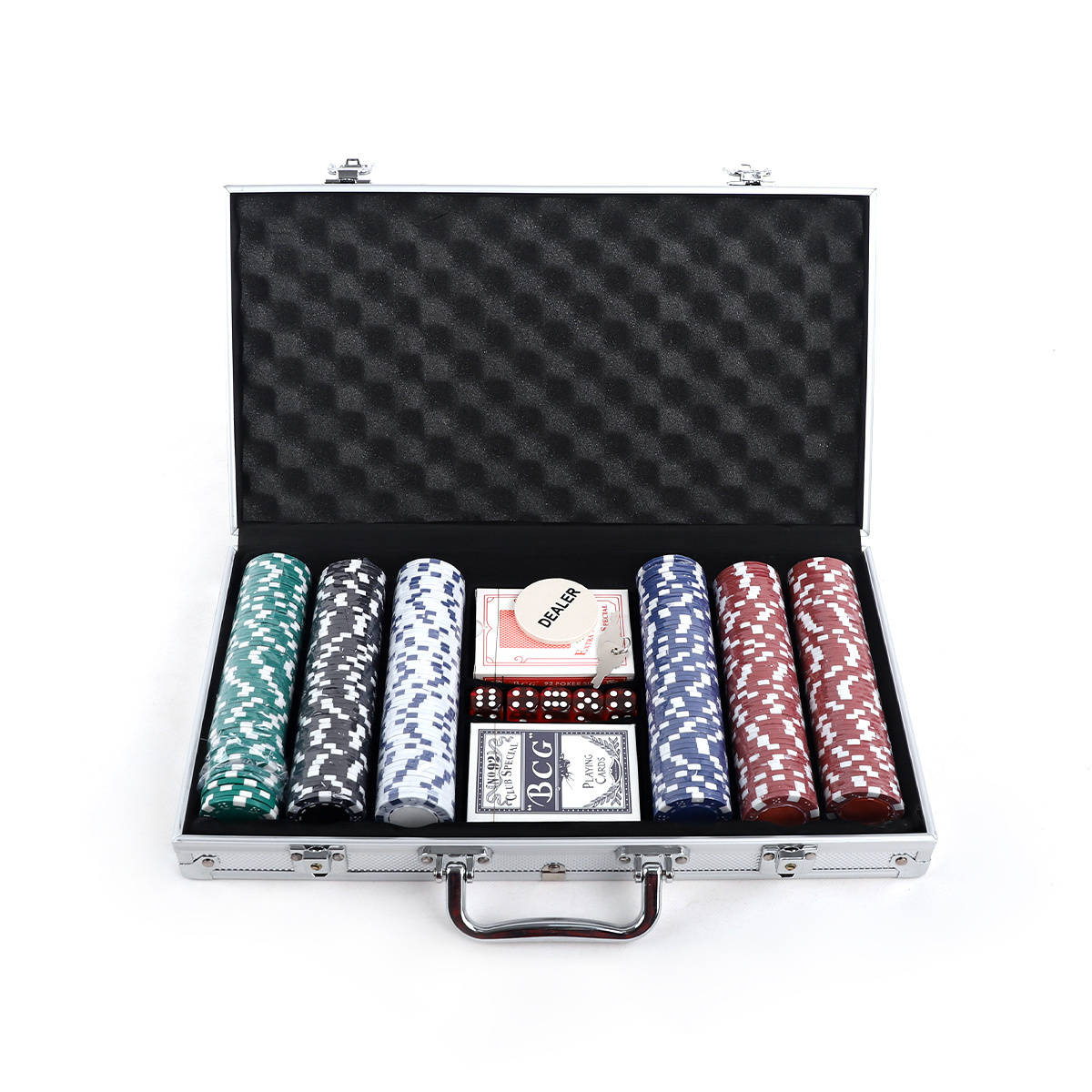 Custom Storage Chips Box Container Las Vegas Casino 300/500/1000 Aluminum Poker Chips Case