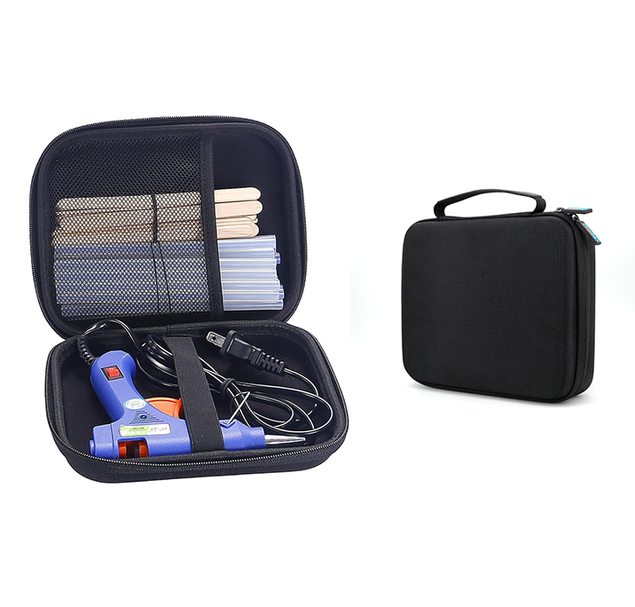 Custom Protective Carrying Protection Waterproof EVA Hard Storage Case For Hot Glue Gun Kit