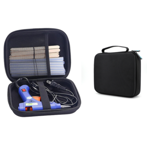 Custom Protective Carrying Protection Waterproof EVA Hard Storage Case For Hot Glue Gun Kit