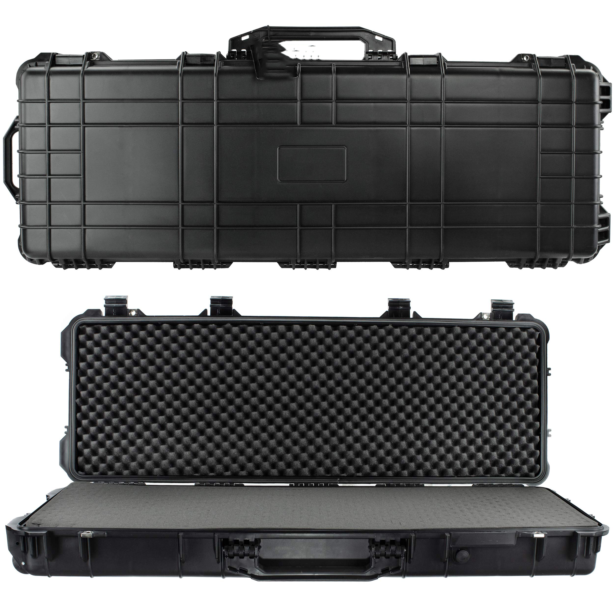 Custom Outdoor Hunting Long Carrying Waterproof Tactical Pe-lican Plastic Gun Hard Case with Foam