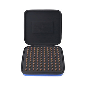 Custom Carrying Hard Storage Packaging Bullet Box with Foam Insert, 9mm EVA Ammo Case Box