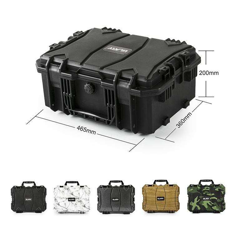 GLARY multi-functional hard tool box case rolling travel case tool box waterproof plastic tool case box for storage with wheels