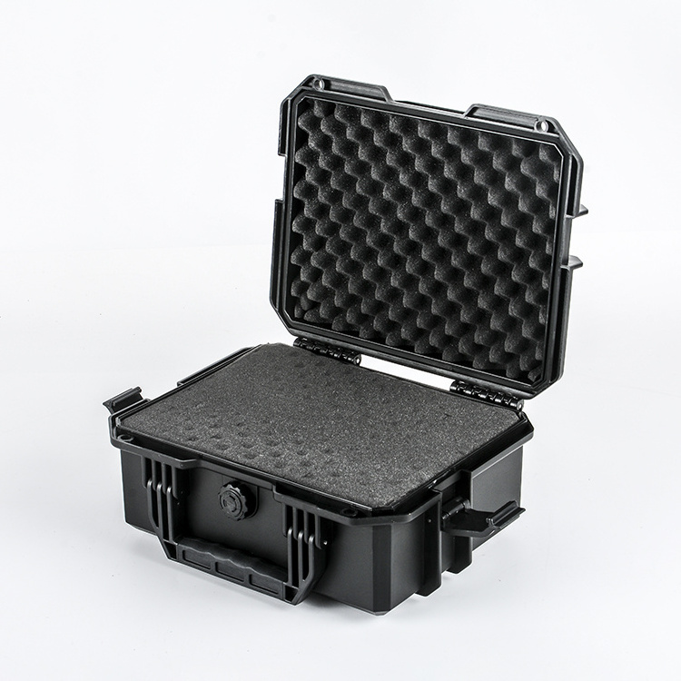 GLARY high quality hard gun case organizer waterproof plastic hand gun case box stackable gun equipment protective case box