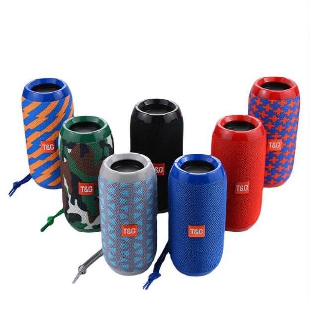 Portable Wireless Speaker T&G 117 - Waterproof HiFi Outdoor Stereo Mini Bluetooth Speaker