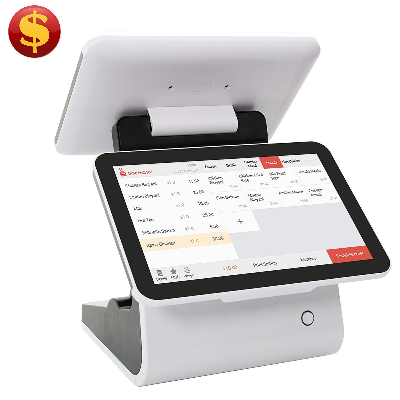 On selling fiscal cash register pos with free sdk