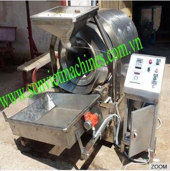 Stainless steel automatic cashew roasting machine auto cashew nut gas or electric roaster machinery cheap price for sale