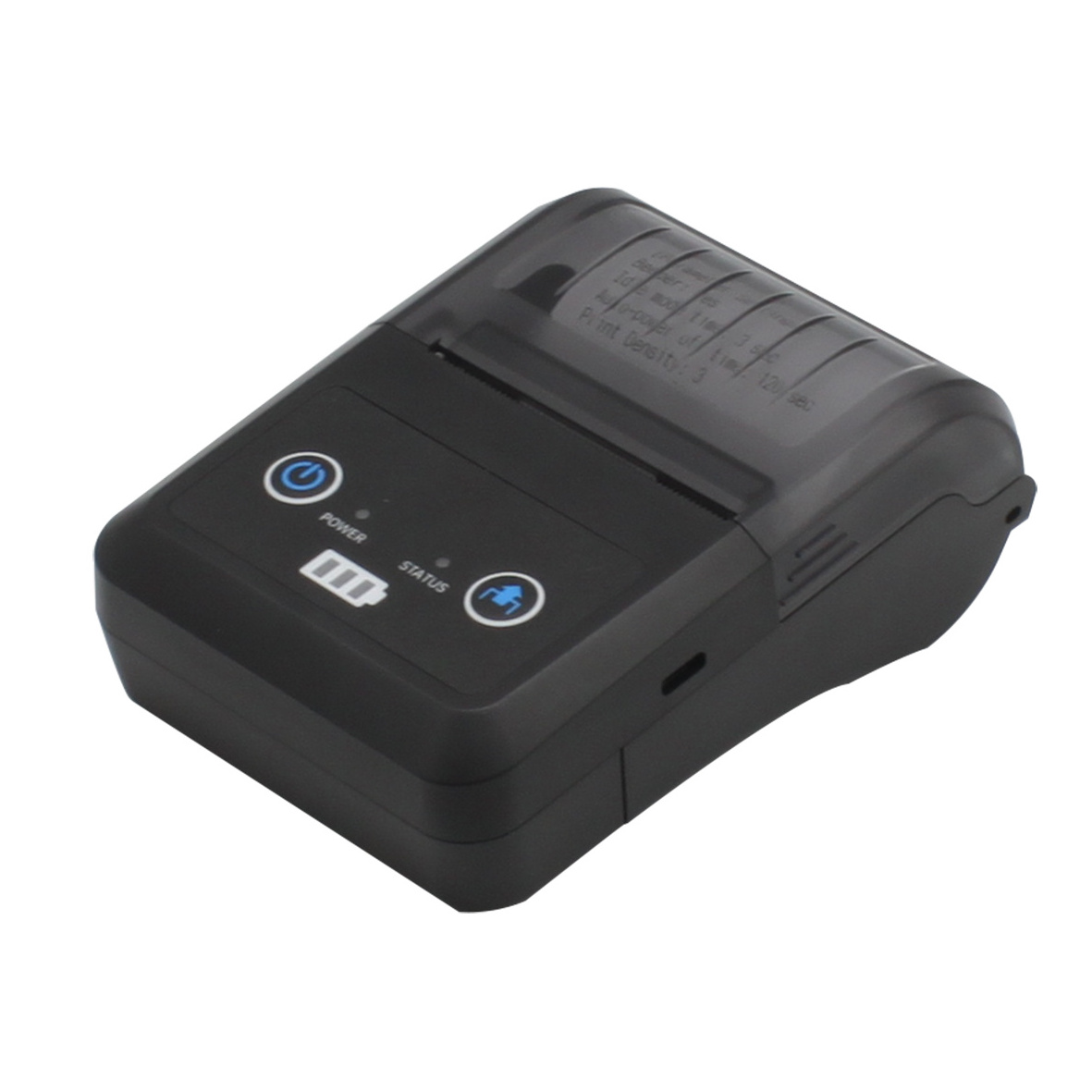 Handheld Thermal Printer 58mm Bluetooth Receipt Printer Wireless Printer KMP-58A for Lottery Ticket