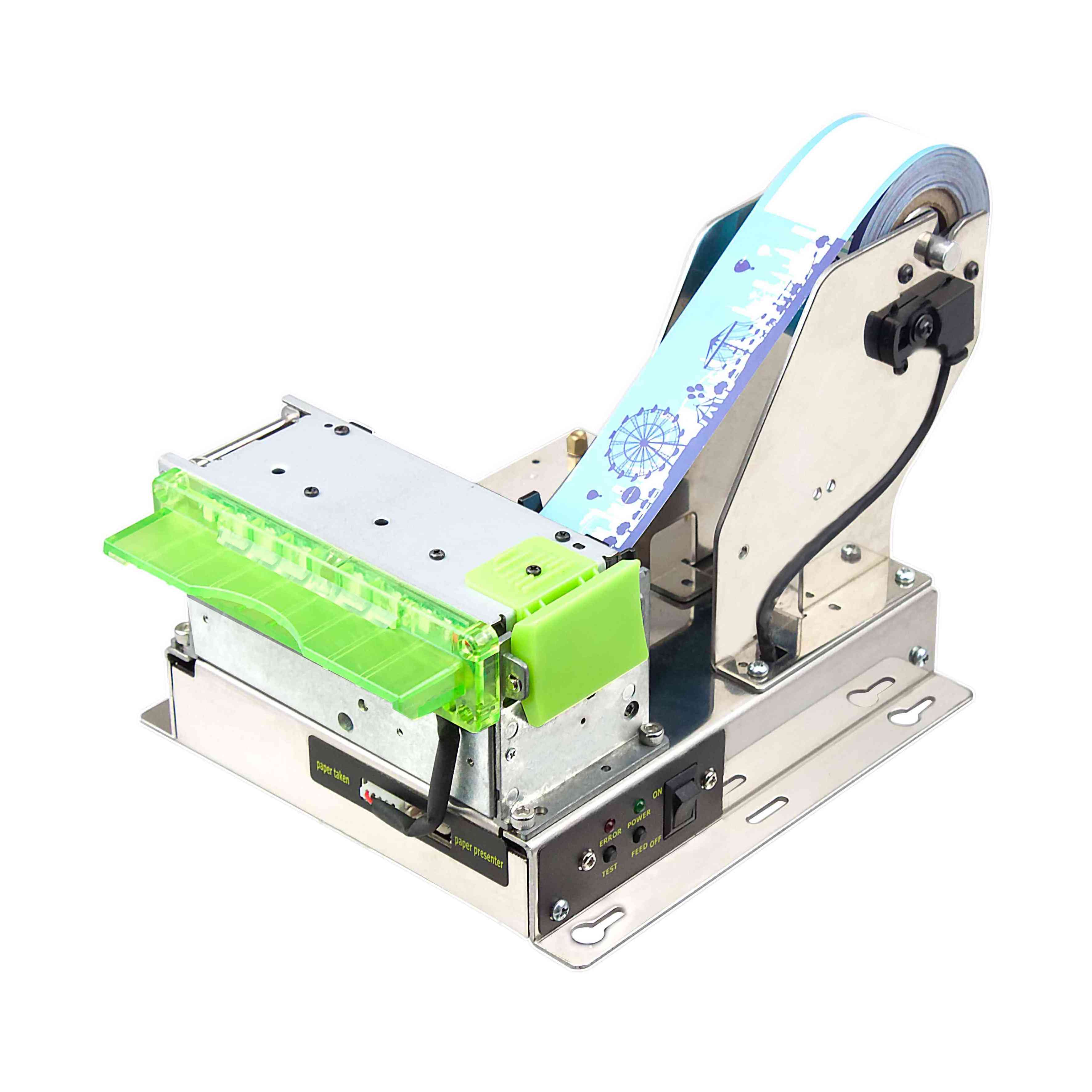 Cashino KP-300 the Most Compact 80mm Thermal Lottery Ticket Printer with Auto Cutter 203dpi Resolution DC24V