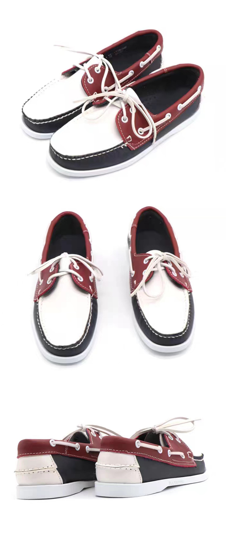 Men Classic Moccasins Boat Shoes Custom Your ODM Genuine Leather Driving Shoes Men Office Shoes Loafers