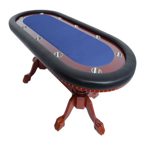 High Quality Casino Poker Table Cheap Oval Table Model NO-8890 Selling Available At Reasonable Price