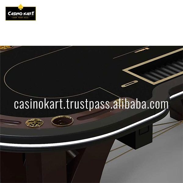 Manufacturer From India Black Pantheon Poker table Casino Poker Table Selling Available For Exports