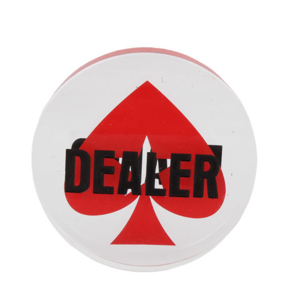 custom High Quality Casino poker dealer button Acrylic Texas Poker Dealer Button For Casino