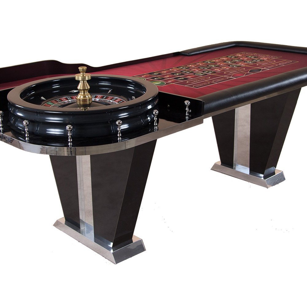 High quality Foliage Roulette Table (Without Wheel) Wooden Casino Roulette Game Table For Sale Table De Roulette