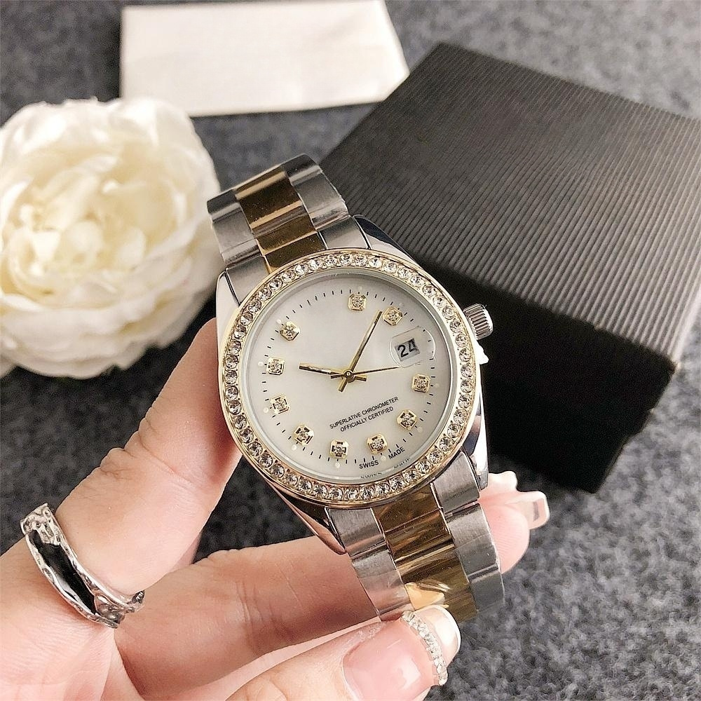 Luxury Fashion Quartz Watch For Men Sport Women Stainless Steel Wristwatch Clock Wrist Watches Reloj Mujer