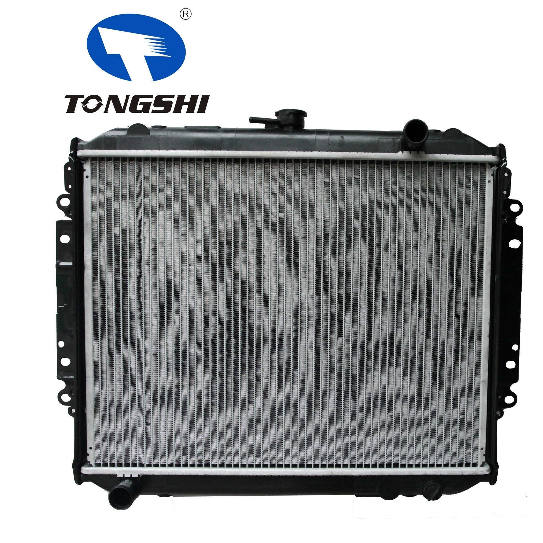 Auto Brazed Aluminum radiator for ISUZU TFR GAS MT car radiator man tga condition heating radiators engine assembly 76044