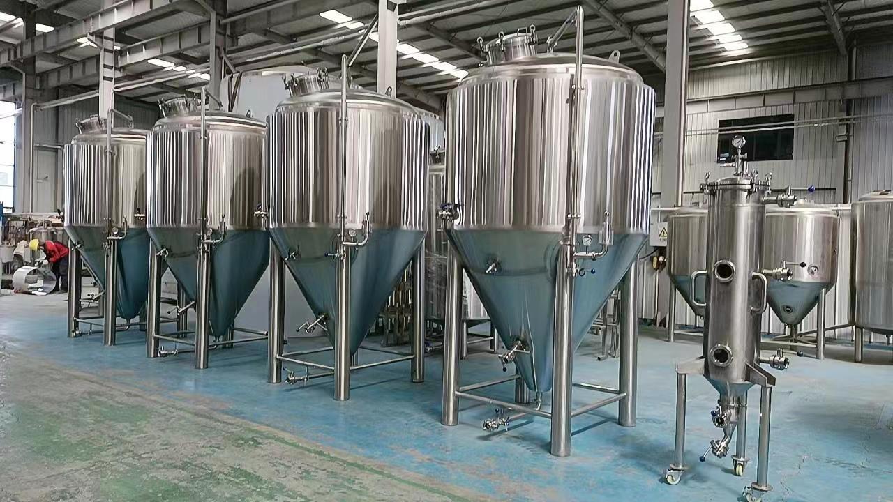 2000l Top manhole Stainless Steel Fermentation Tank Conical 2000liter Beer Fermenters