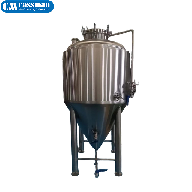 2000l Top manhole Stainless Steel Fermentation Tank Conical 2000liter Beer Fermenters