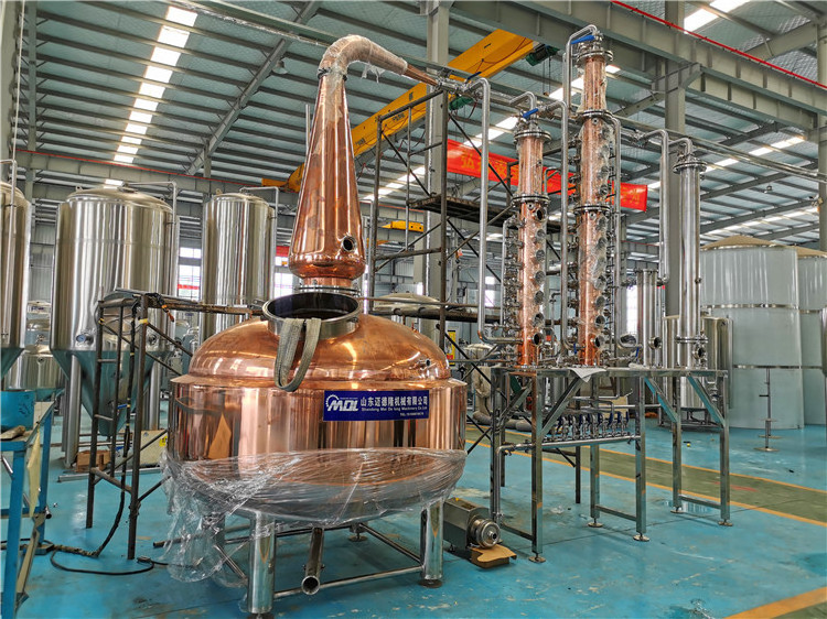 Whiskey vodka alcohol distillation equipment plant GIN alcohol equipment