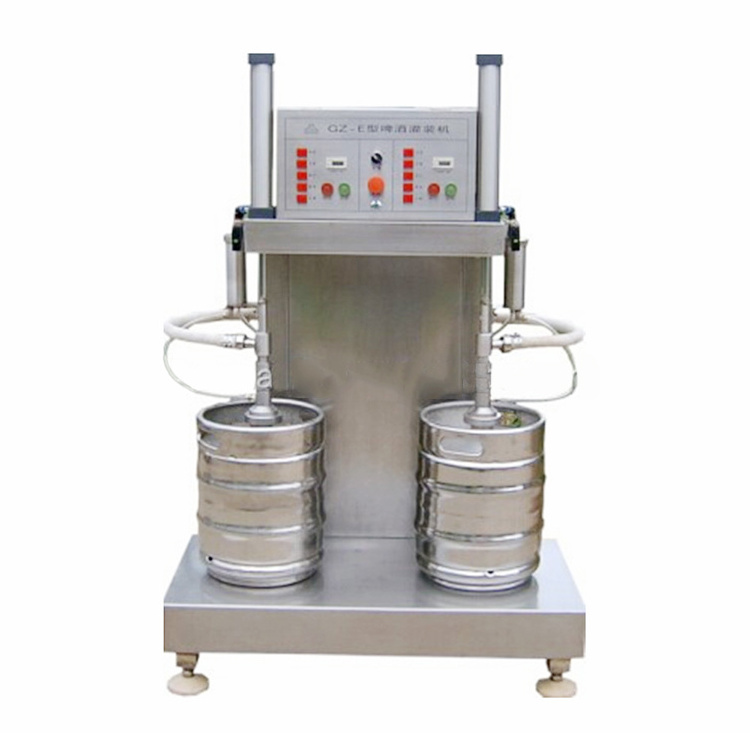 Keg washing and filling machine Double station beer keg machine for sale