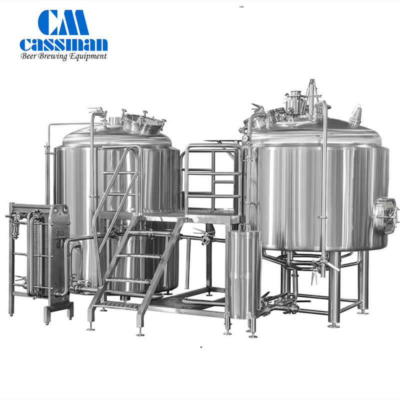 1000l Electric Heating Mash Tun Beer Brew Kettle 2/3/4 Vessels Brewhouse