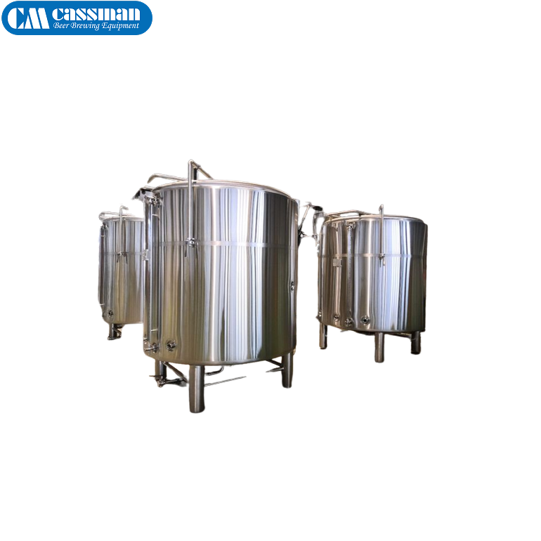 CASSMAN 1000L 10bbl 10HL Hot Liquor Tank Steam Heating HLT Cold Liquor Tank Water Storage Tank HLT