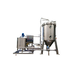 7000L/h kieselguhr filter beer Candle filter DE filter use diatomaceous earth 250L Buffer tank and Beer flow meter