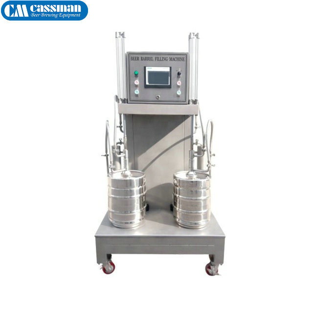 Semi-auto beer keg filling machine keg filler equipment