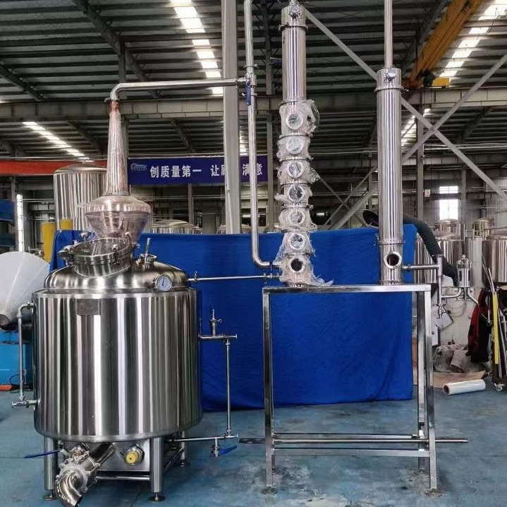 Whiskey vodka alcohol distillation equipment plant GIN alcohol equipment