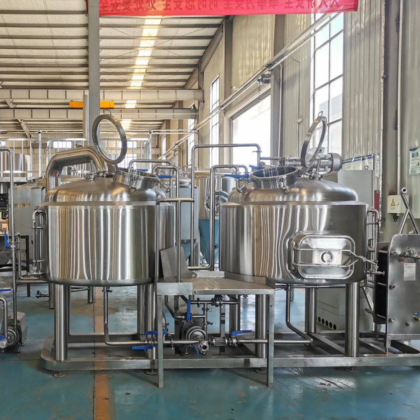 second hand beer brewery equipment  to 400 l set for manufacturing plant