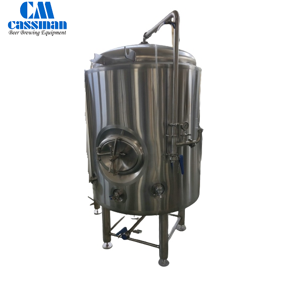 CASSMAN 500L 5bbl 5HL Hot Liquor Tank Steam Heating HLT Cold Liquor Tank Water Storage Tank HLT