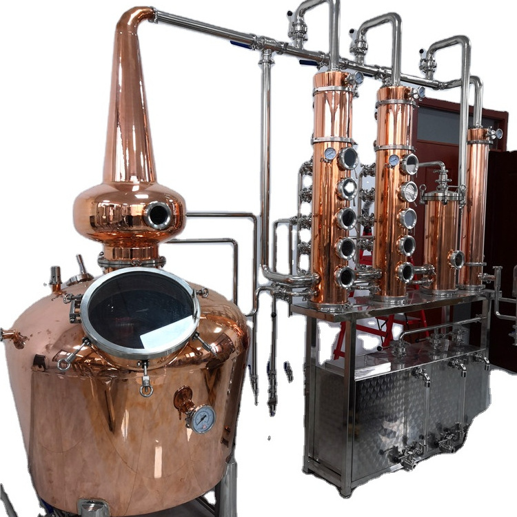 Whiskey vodka alcohol distillation equipment plant GIN alcohol equipment