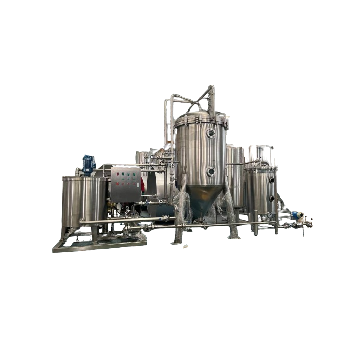 5 Ton / 5000L/h kieselguhr filter beer Candle filter DE filter use diatomaceous earth 200L Buffer tank and Beer flow meter