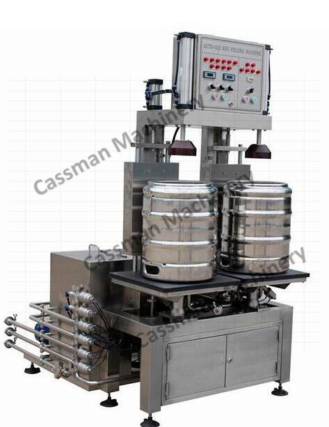 Beer packaging machine keg washing and filling machine Isobaric filling machine