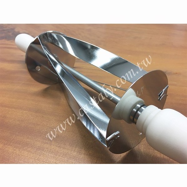 Stainless Steel Blade Baking Utensils Croissant Cookie Cutters With Plastic Handle