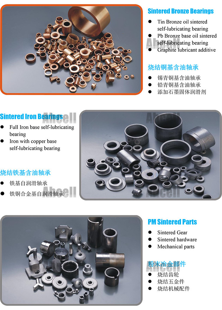 6x10x10mm 6mm SINT oil Sintering Bronze Bushing Sleeve Copper Alloy Bearing Brass Cylinder Motor Plain Bush