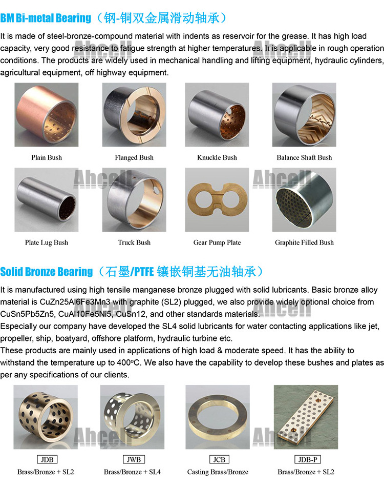 CNC Graphite Plug Lubricant Plain Brass Bearing Bush,JDB Oilless Self Lubricating #500SP Slide Brass Bushing Bearing