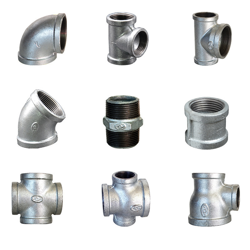 90 135 45 degree Seamless  Iron Cast carbon Elbow Stainless Steel Malleable Pipe Fittings Elbows