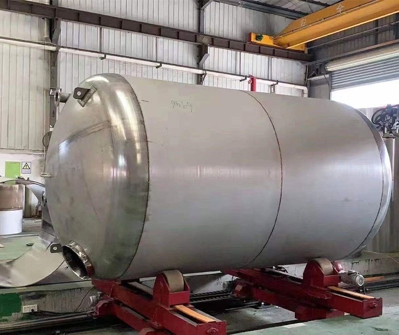 Pressure vessel dish end elliptical cap tank head hemispherical