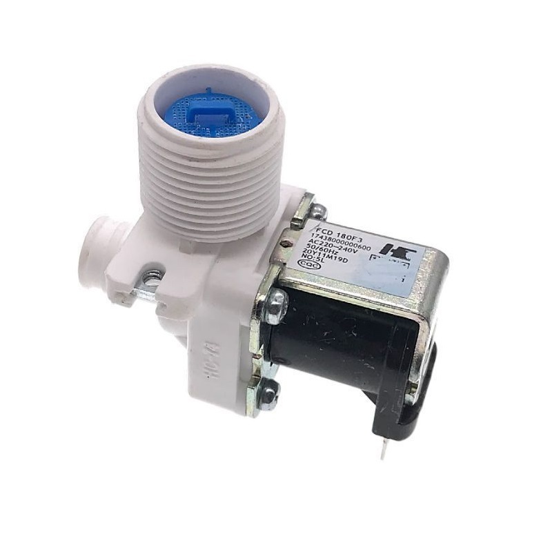 Washing machine drainage pump motor inlet valve solenoid valve