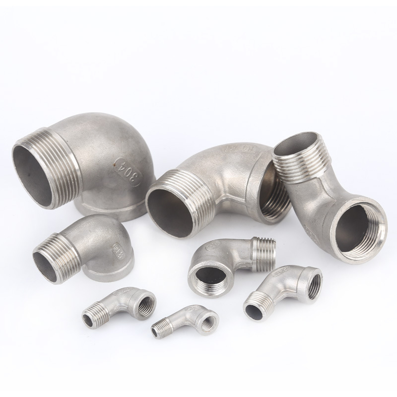 90 135 45 degree Seamless  Iron Cast carbon Elbow Stainless Steel Malleable Pipe Fittings Elbows