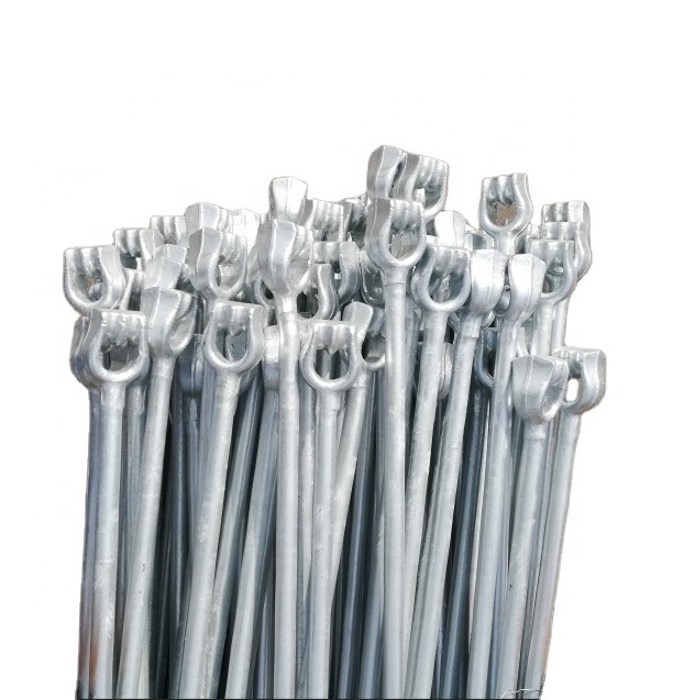 EMP Manufacture Anchor Rod Hot dip galvanized ANSI Stay Anchor Rod Earth Rod for Pole Line Hardware