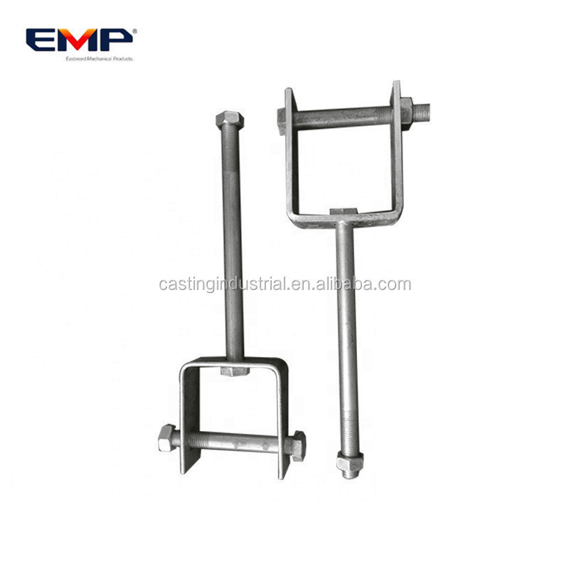 Hot Dip Galvanized Steel D Bracket D Iron D Secondary Back Link The Shackle Insulator For Overhead Line Hardware