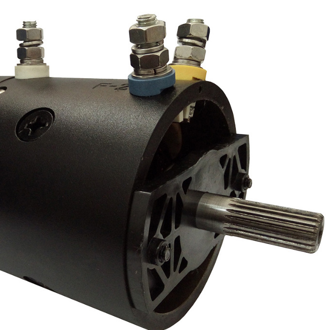 Winch Motor 24 Volt DC Brush Electric Motor for ATV & UTV