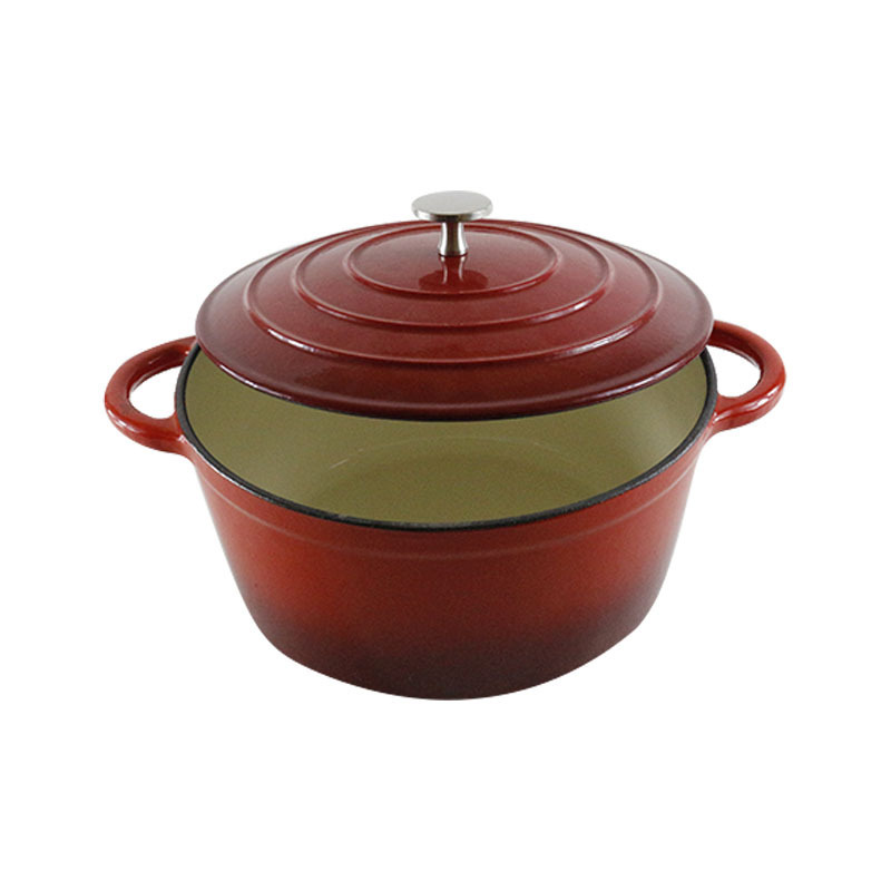 hot sales wholesale kitchen cooking pot cast iron enamel cookware set