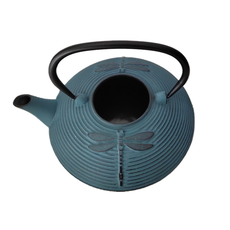 cast iron teapot 800ml with stainless steel filter hot sale Chinese classic iron kettle