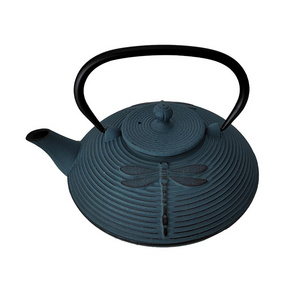 cast iron teapot 800ml with stainless steel filter hot sale Chinese classic iron kettle