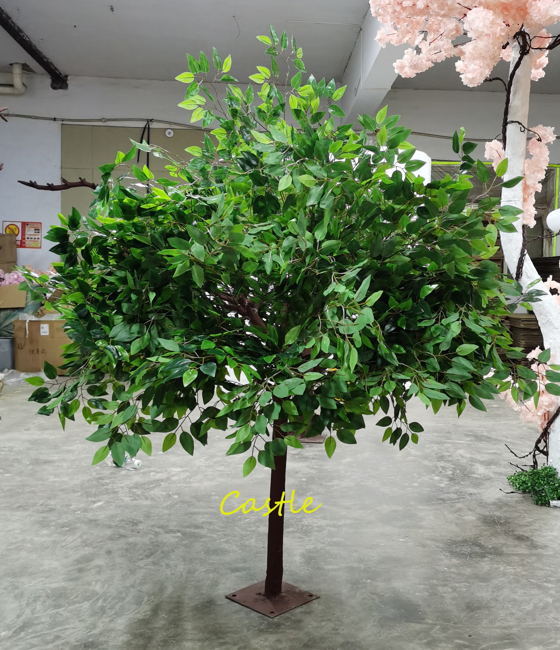 O-T001 High Quality Artificial Trees 1.2m Artificial Cherry Blossom Tree Table Centerpieces Blossom Artificial Tree Wedding part