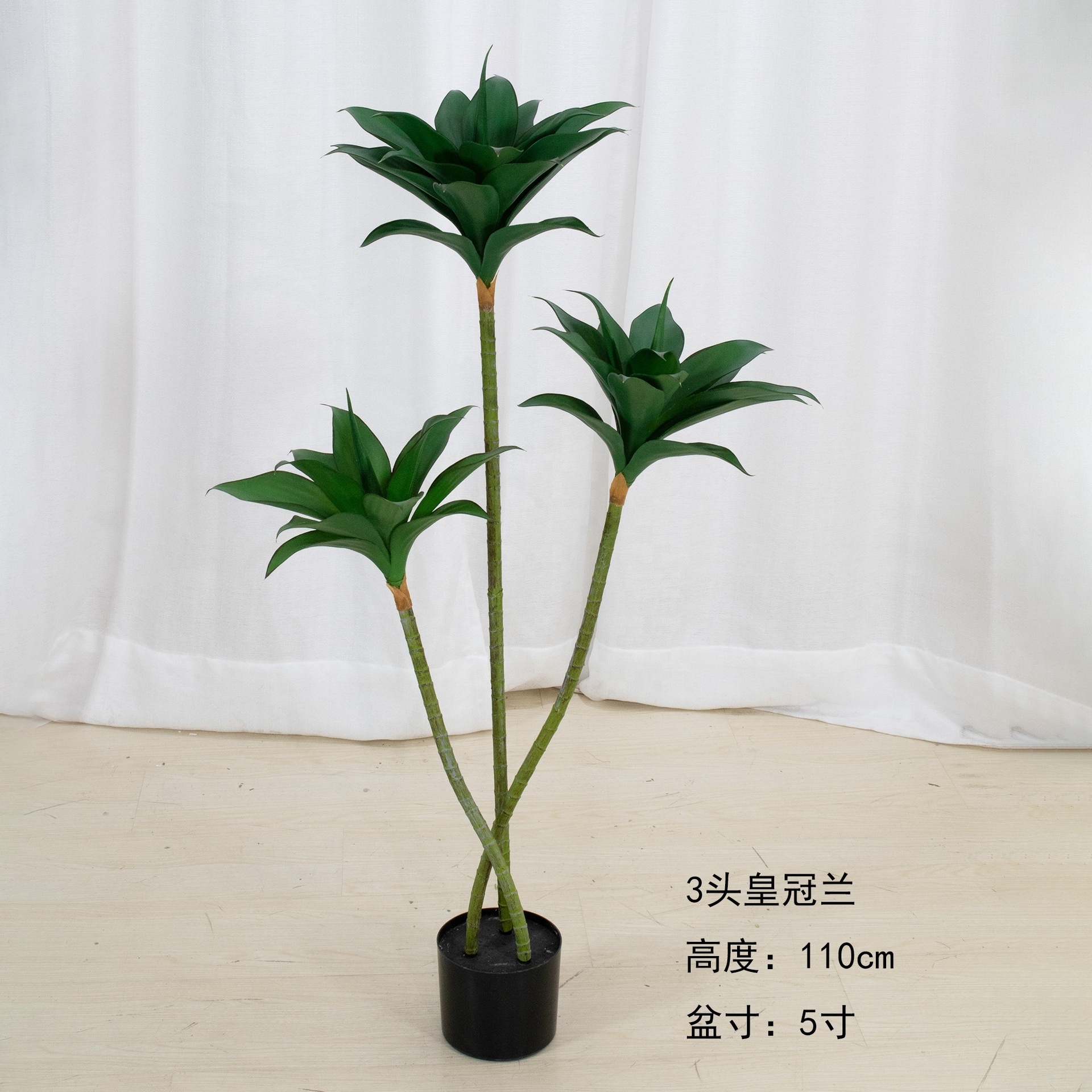 JCF183 Wholesale Crown Orchid  Potted Artificial Pin Tree Landscaping Artificial  Tree Fake Bonsai Outdoor